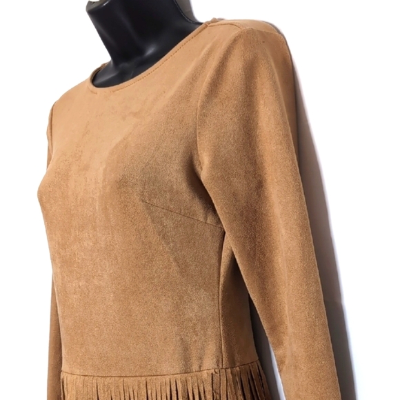 Peach Size Small Love California Tan Mini Dress All Ocation Western Style. - Picture 7 of 10